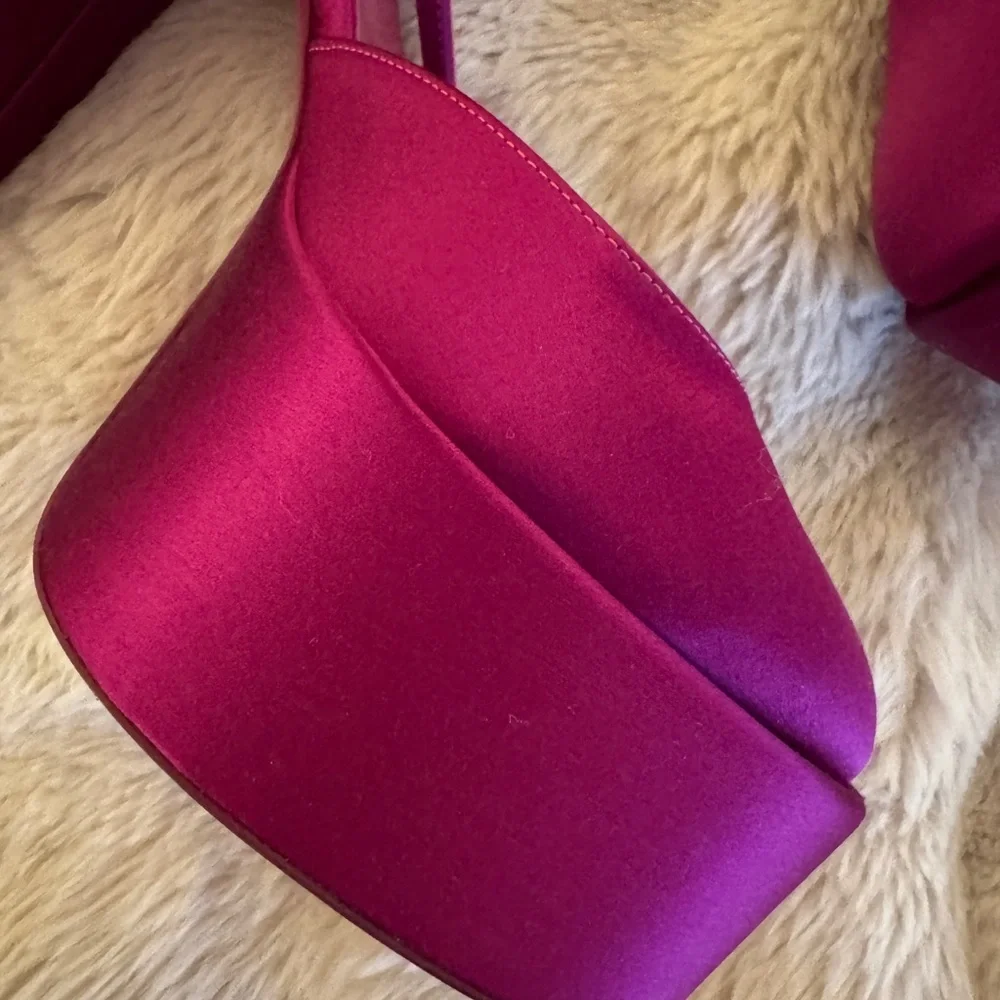Paris Texas Vibrant Pink Platform Heels